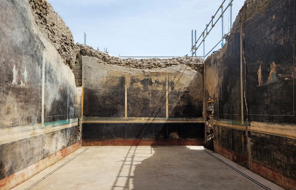 Italia: descubren frescos inspirados en la guerra de Troya