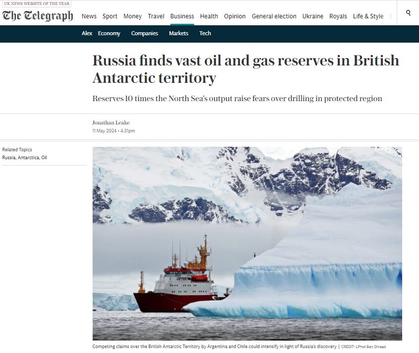 Rusia petroleo antartida Argentina - Figure 1