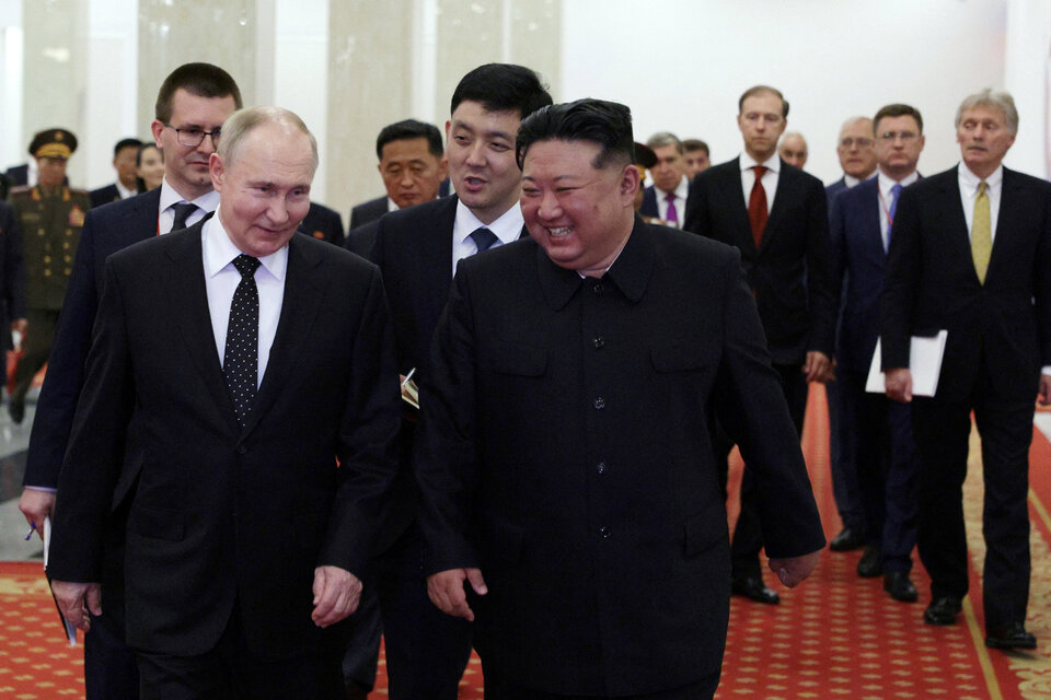 Rusia y Corea del Norte firmaron un acuerdo de defensa mutua en caso de agresión
