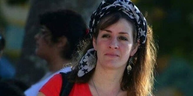 Daniela Calarco, la única mujer que queda detenida tras la represión del 12J