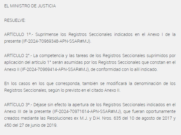 Registros Automotor: El Gobierno Ordenó El Cierre De 136 Dependencias ...