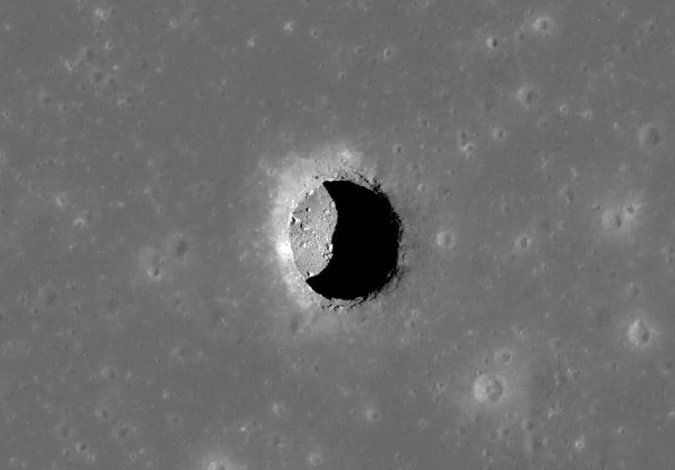 La NASA confirma la existencia de túneles en la Luna