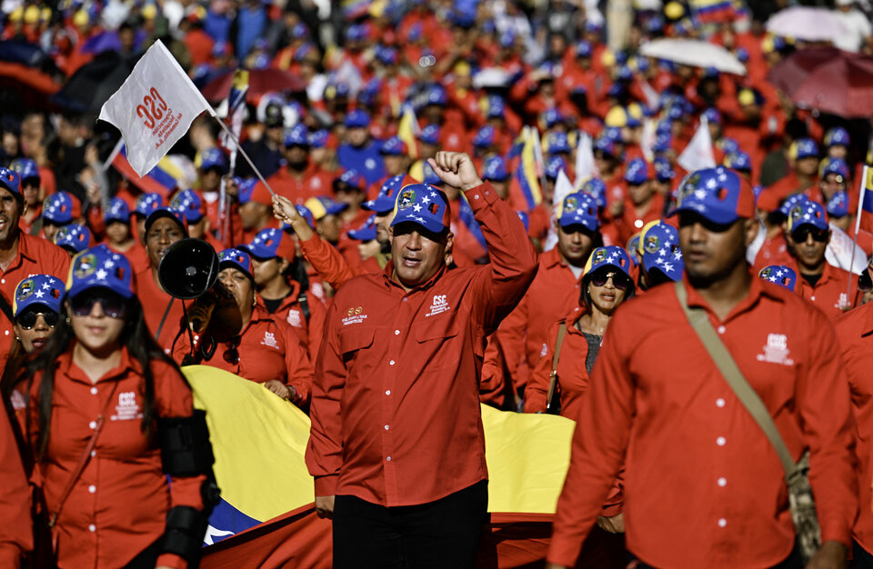 Marchas y contramarchas pacíficas en Venezuela