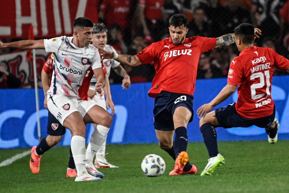 Independiente y San Lorenzo igualaron por la Liga Profesional