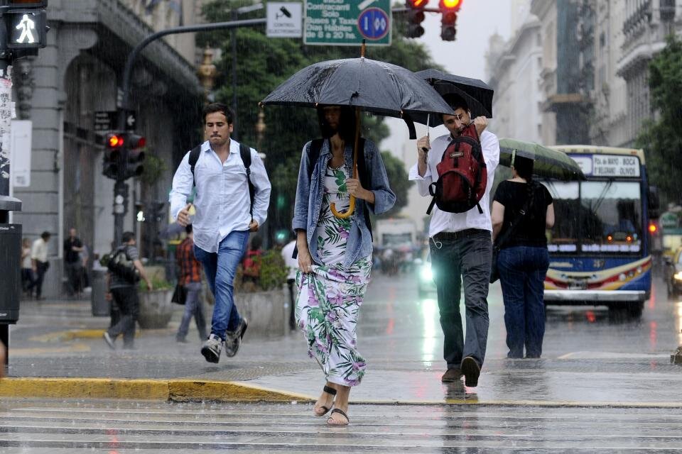 Jueves con tormentas y frío