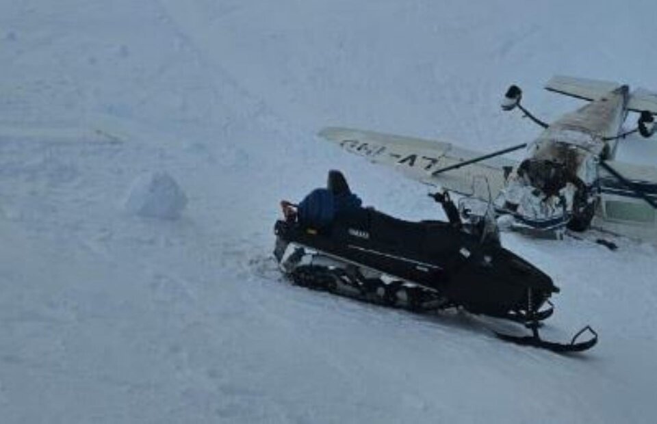 Una avioneta se estrelló en una pista de esquí del cerro Chapelco: hay dos heridos