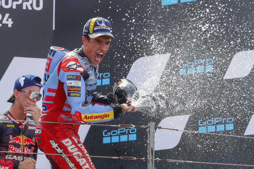 MotoGP: Marquez se quedó con el Gran Premio de Aragón thumbnail