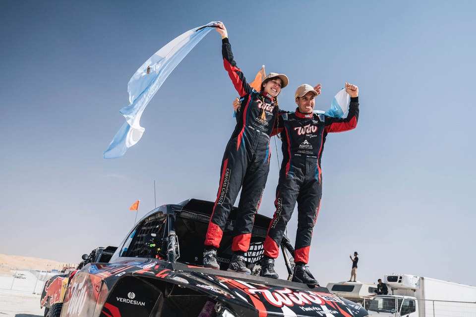 Cavigliasso y Pertegarini, campeones del Rally Dakar 2025