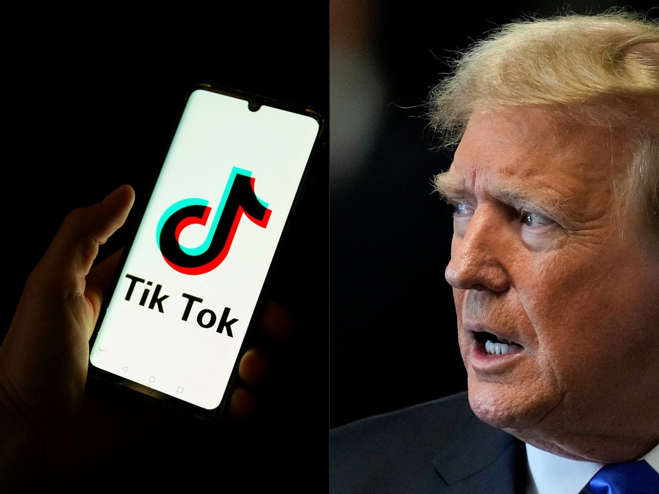 Donald Trump, decidido a salvar a TikTok