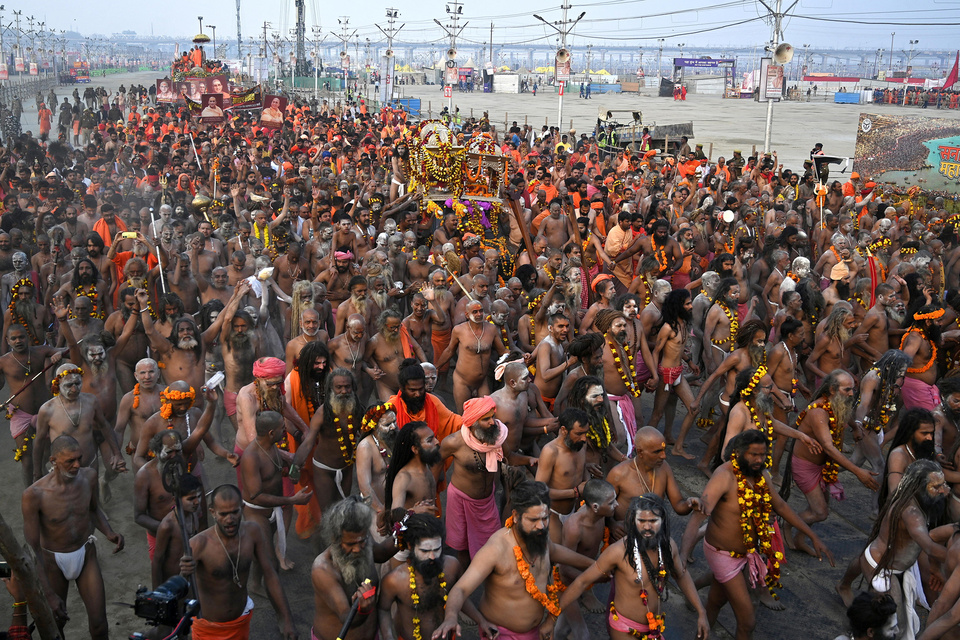 La India prepara otra jornada masiva de Kumbh Mela 