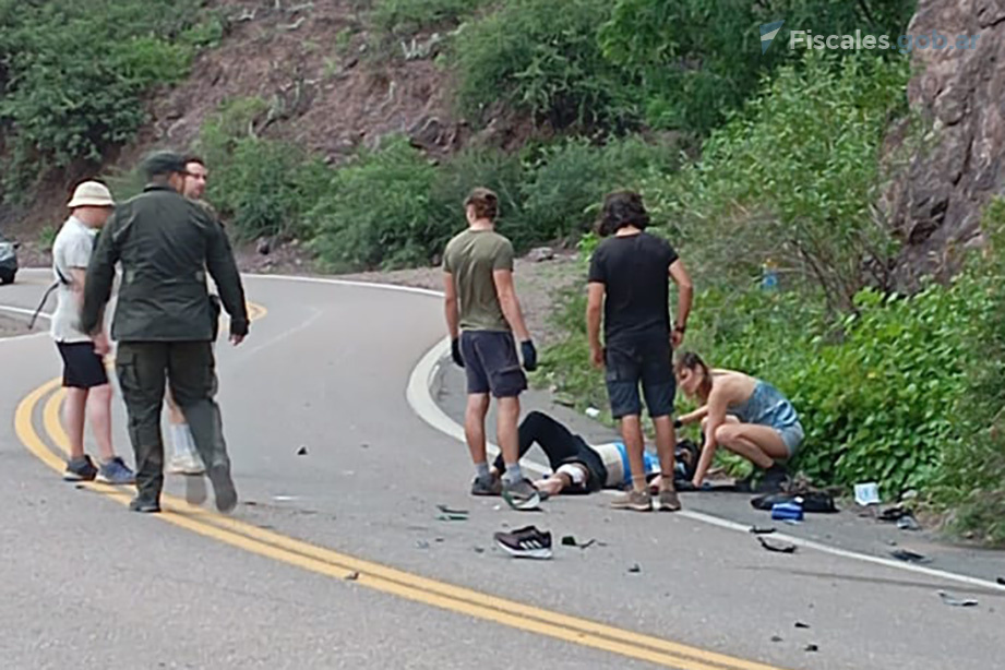 Llevaban cocaína a Cafayate y un accidente los dejó al descubierto 