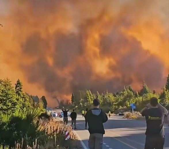 Víctor Hugo y el dolor por los incendios en la Patagonia: "No ven al Sur"