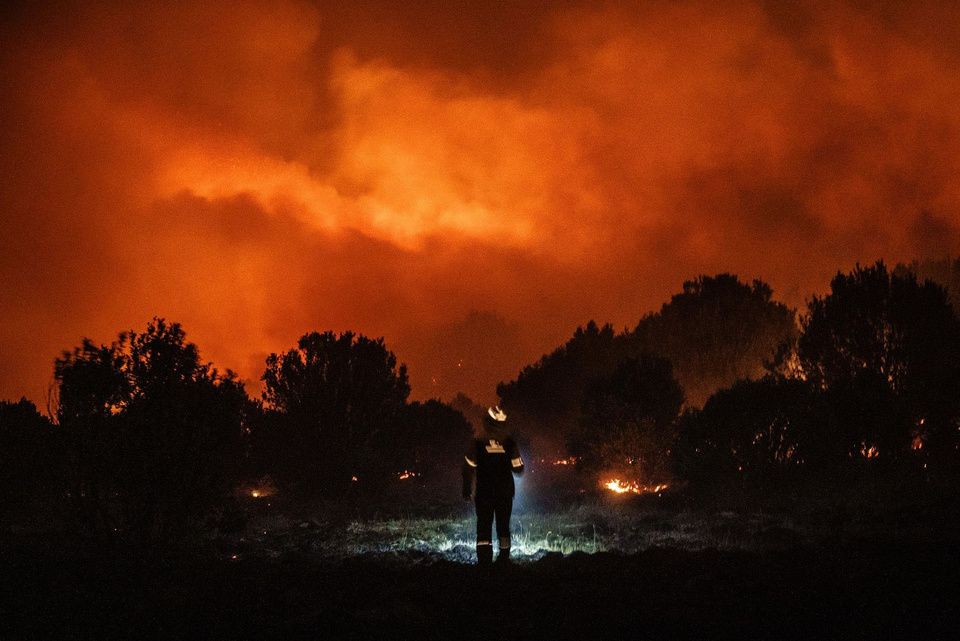 La Patagonia arde sin fin