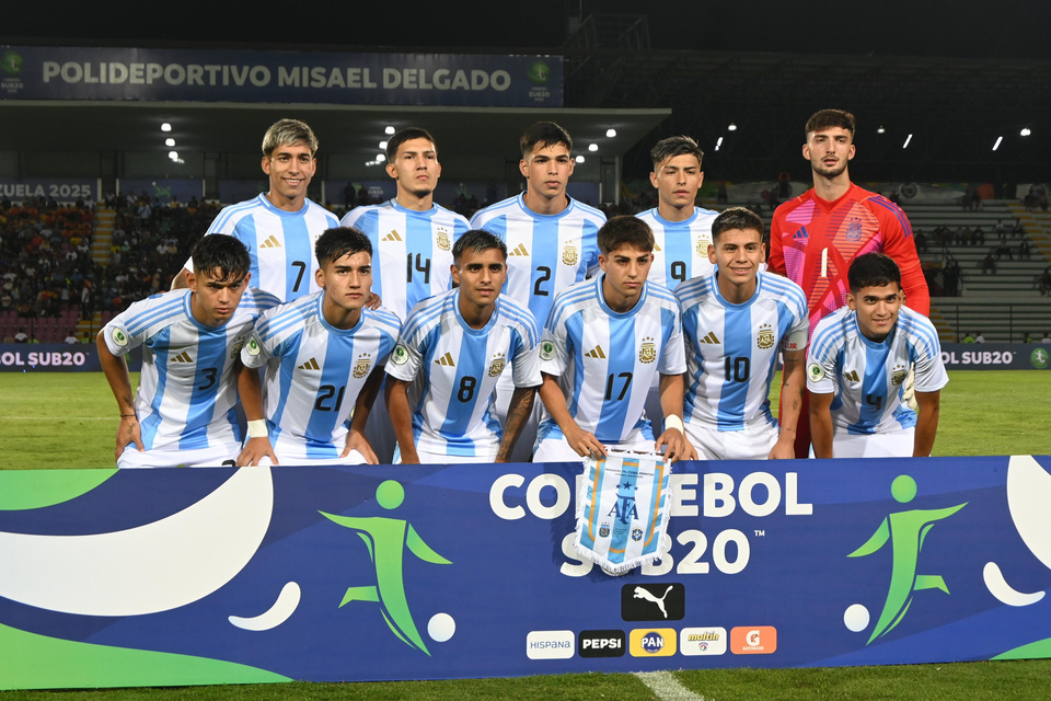 Sudamericano Sub 20: Argentina se mide ante Brasil en una final anticipada