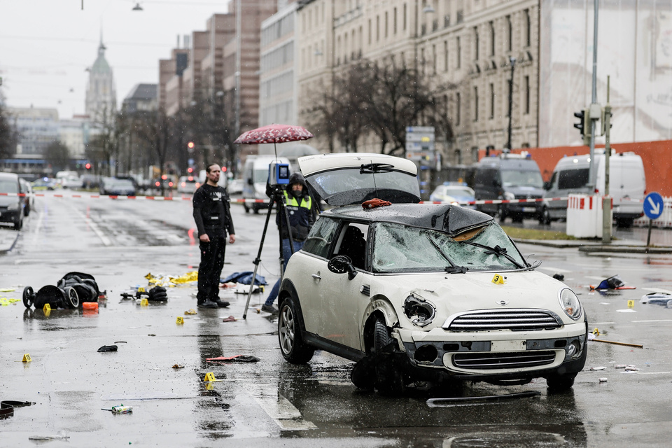 Atropello masivo en Munich a diez días de los comicios 