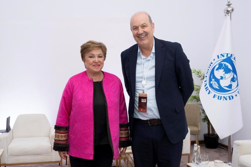 Sturzenegger y Georgieva se reunieron con el foco puesto en la motosierra 