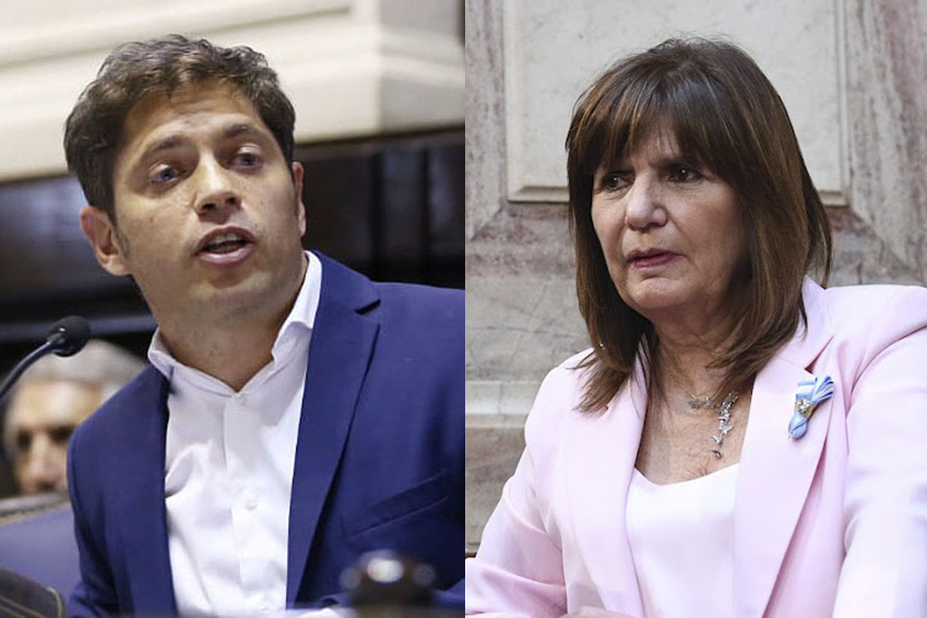 Bullrich se sumó a las amenazas de Milei contra Kicillof