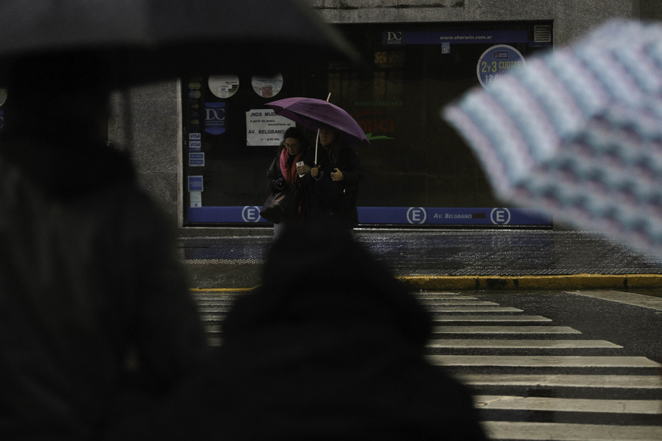 ¿Hoy también va a llover?