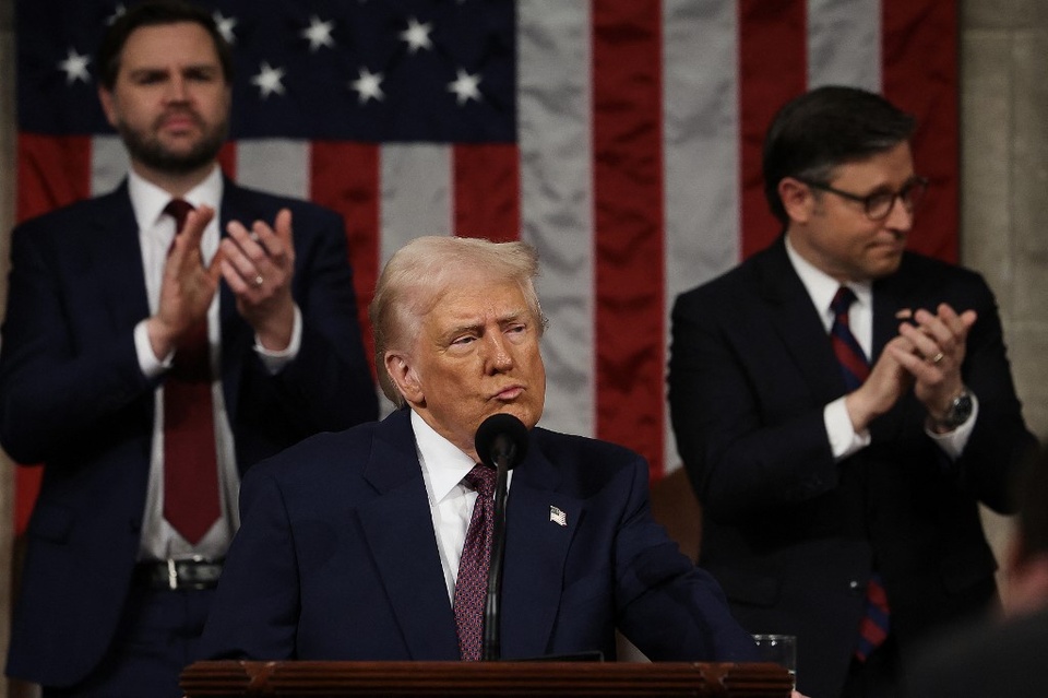 El discurso de Trump en el Congreso: amenazas, aranceles y agenda "antiwoke"