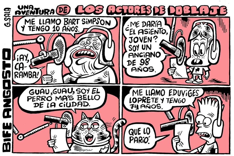 Los actores de doblaje