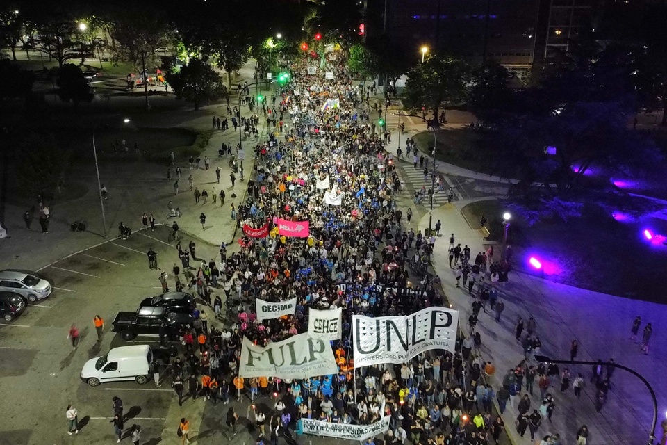 La UNLP inicia 48 horas de paro por los "salarios de emergencia"