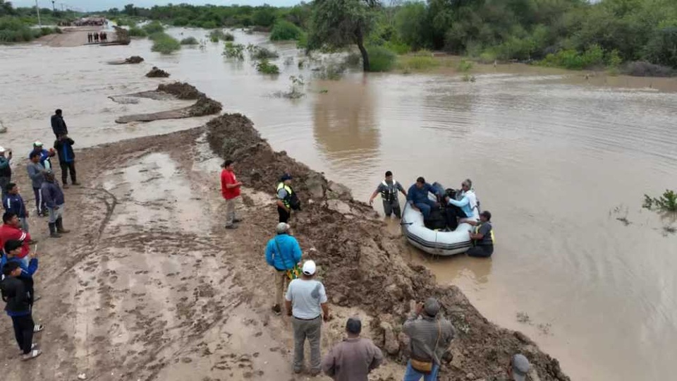 Cada vez más evacuados por la crecida del Pilcomayo