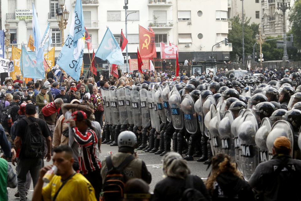 Nada detiena la nueva marcha de los jubilados