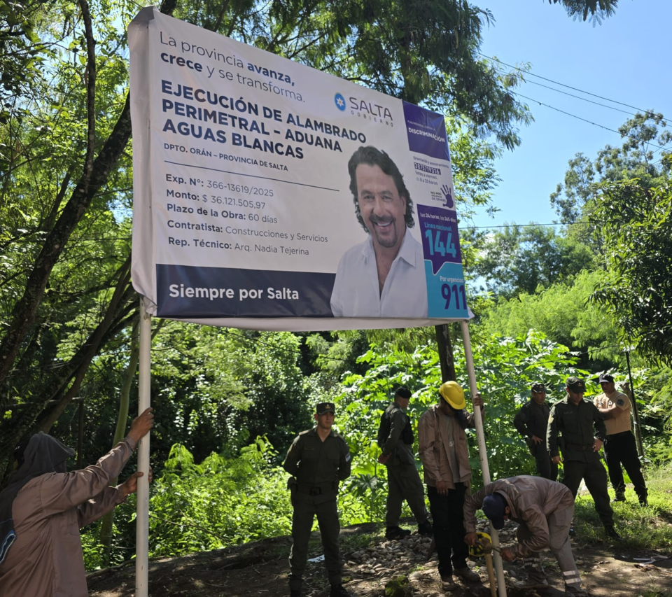 La intervención en Aguas Blancas seguirá hasta diciembre de 2027