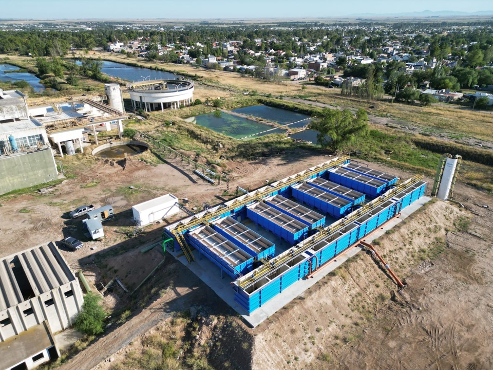 Inauguraron la Planta Potabilizadora Patagonia en Bahía Blanca