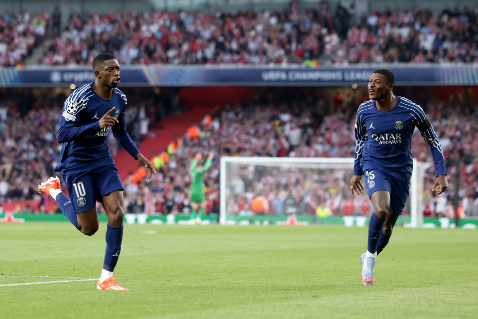 Champions League: PSG sacó pecho en Londres ante el Arsenal