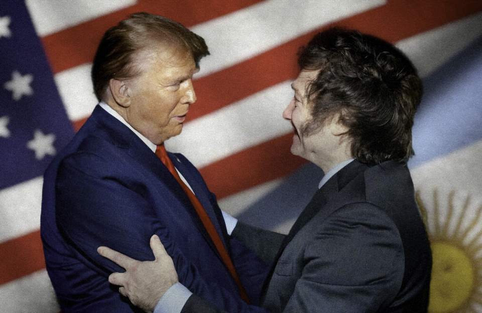 El Financial Times incluyó a Javier Milei en "el club de fans" de Donald Trump