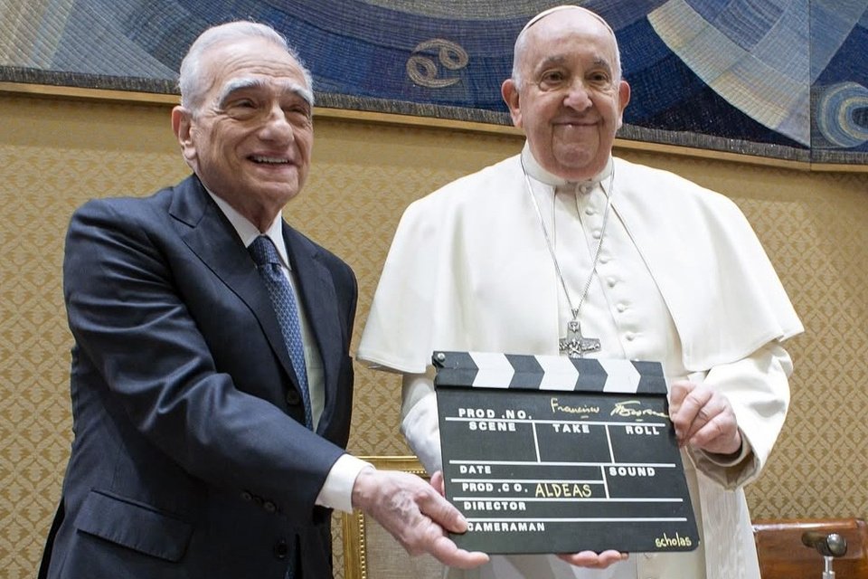 Scorsese estrenará un documental que incluye una charla con el papa Francisco