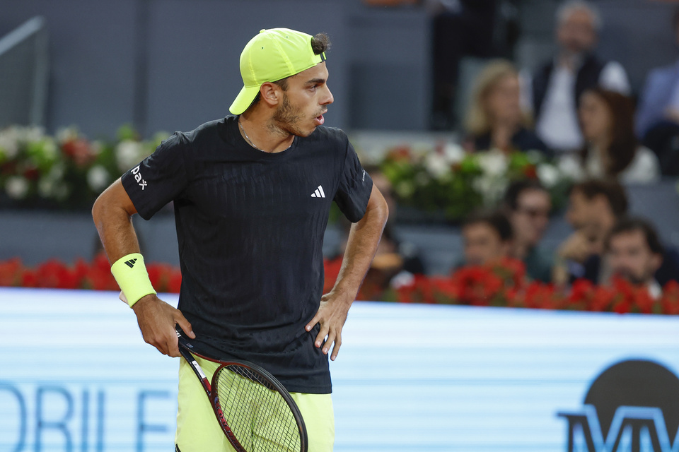 Masters 1000 de Madrid: Cerúndolo no pudo aprovechar su gran chance
