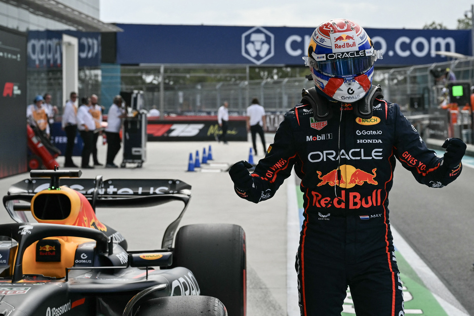 Fórmula 1: Verstappen hizo la pole en Miami y sueña con un fin de semana inolvidable