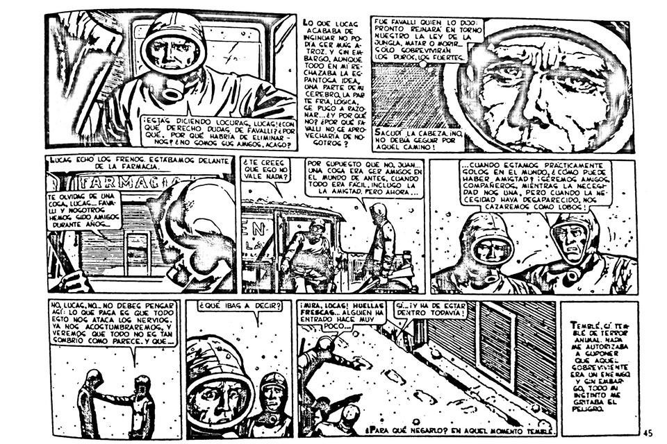 El Eternauta: el valor identificatorio de la máscara