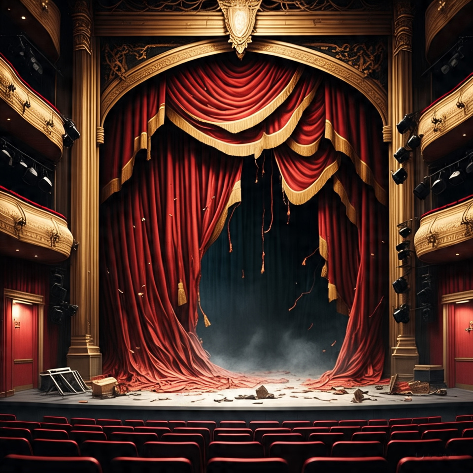 La actividad teatral cayó un 7 por ciento