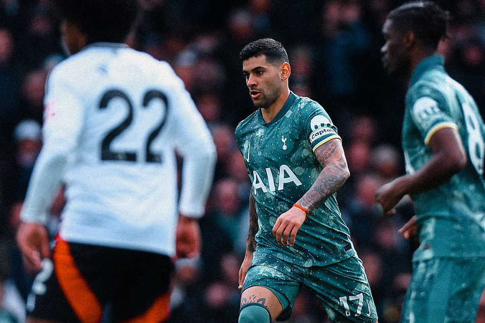 Cuti Romero y su Tottenham van contra el PSG en la Supercopa de Europa