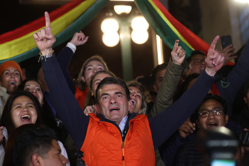 Quién es Rodrigo Paz Pereira, sorpresivo ganador de la primera vuelta en Bolivia