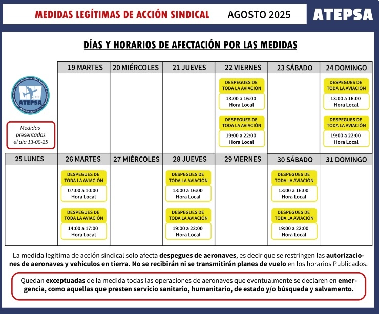 La primera jornada de paros de los controladores aéreos terminó con más de 40 vuelos cancelados - Image 3
