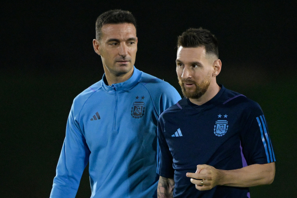 Scaloni dio la lista de convocados para los últimos partidos de Messi en Eliminatorias