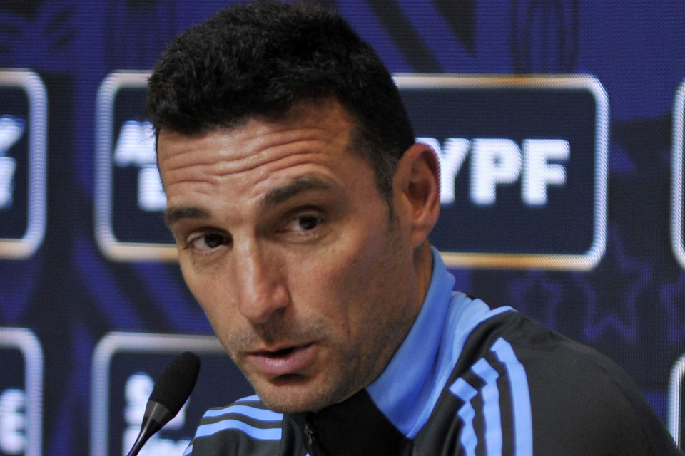 Lionel Scaloni:  "Mañana va a ser un partido emotivo"
