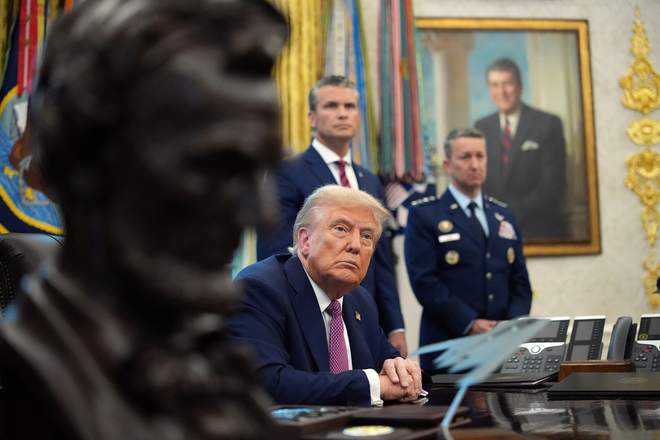 Trump criticó a India y Rusia por haberse reunido con China