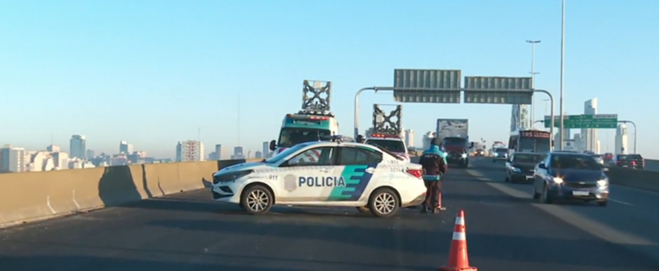 Choque fatal en la autopista Buenos Aires-La Plata