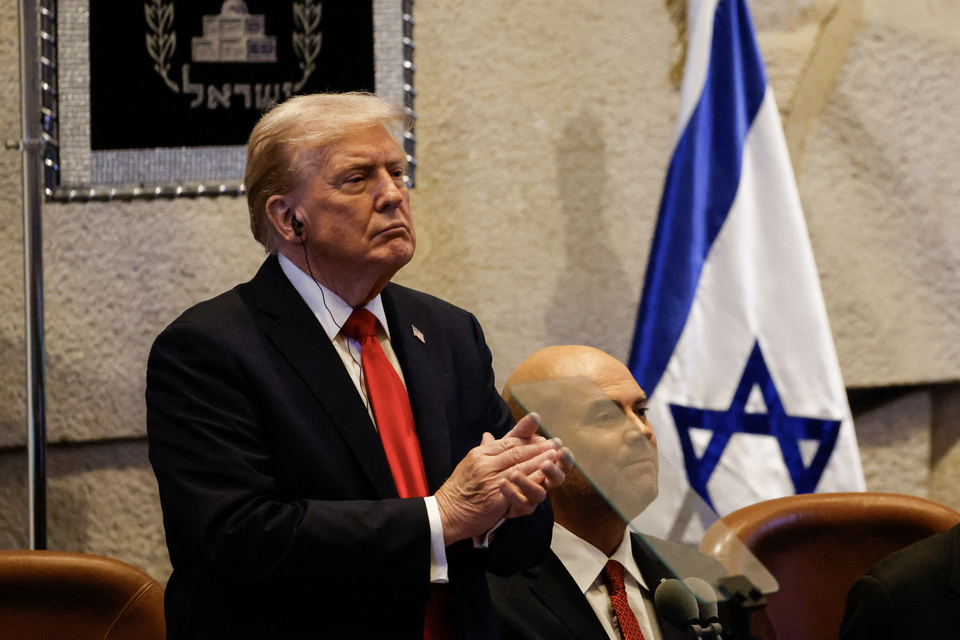 Diputados israelíes interrumpen el discurso de Donald Trump al grito de "genocidio"