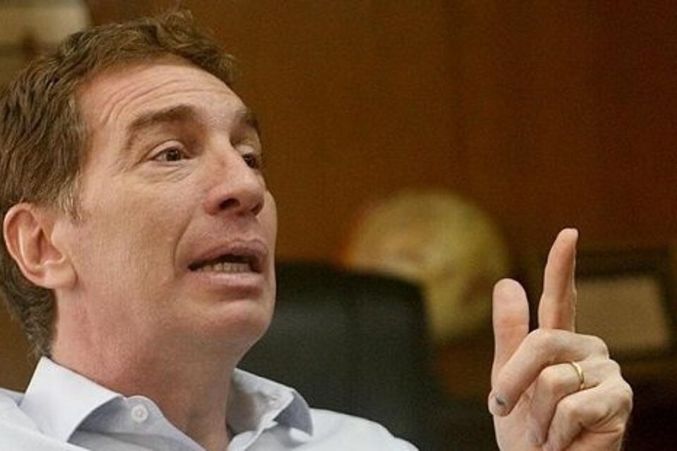 El rostro de Santilli no aparecerá en los afiches que estarán en el cuarto oscuro