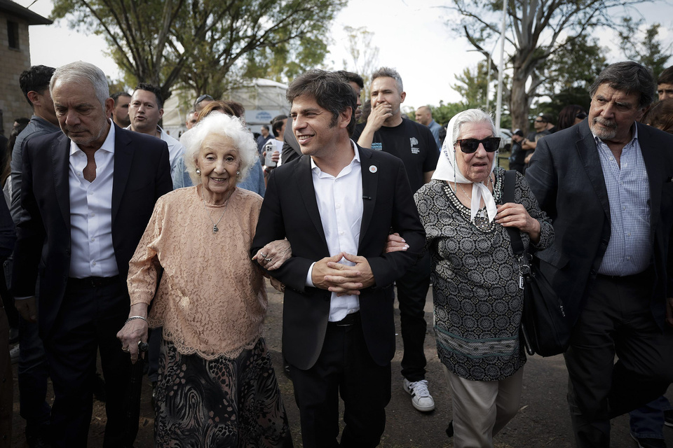 Kicillof encabezó el cierre de la quinta edición de Futuro Memoria