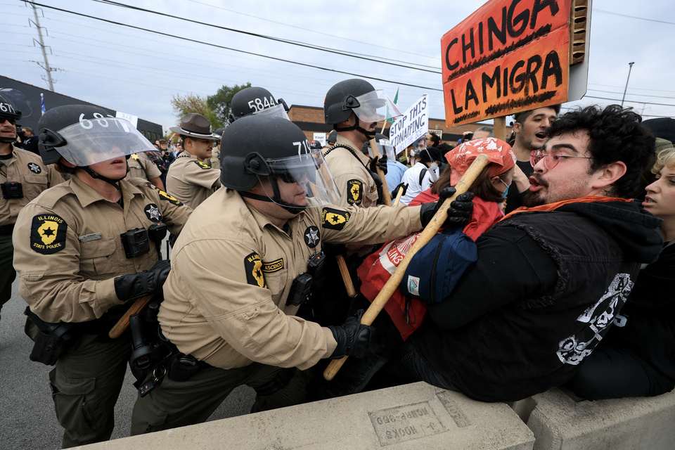 Racismo, cacerías humanas y represión
