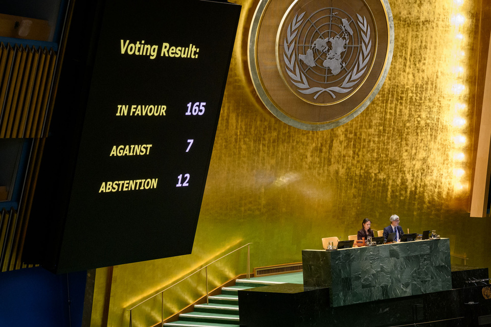 La Asamblea General de la ONU rechazó por mayoría el bloqueo de EE.UU. a Cuba