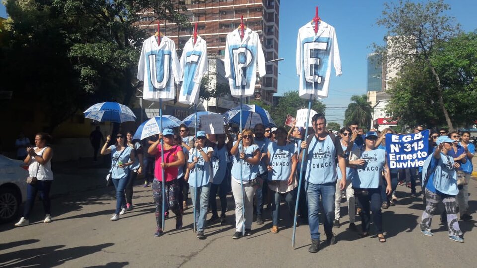 El drama educativo en Chaco Los maestros est n de paro desde el