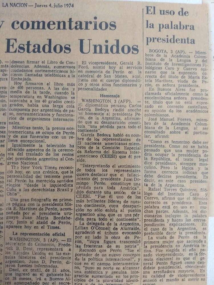 ¡Hasta la Real Academia Española le da la razón a CFK! Algo nunca visto en el mundo!!!